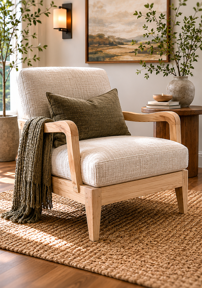 upholstered chair (Mock up)