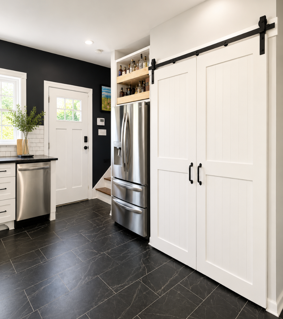 bi-folding barn door