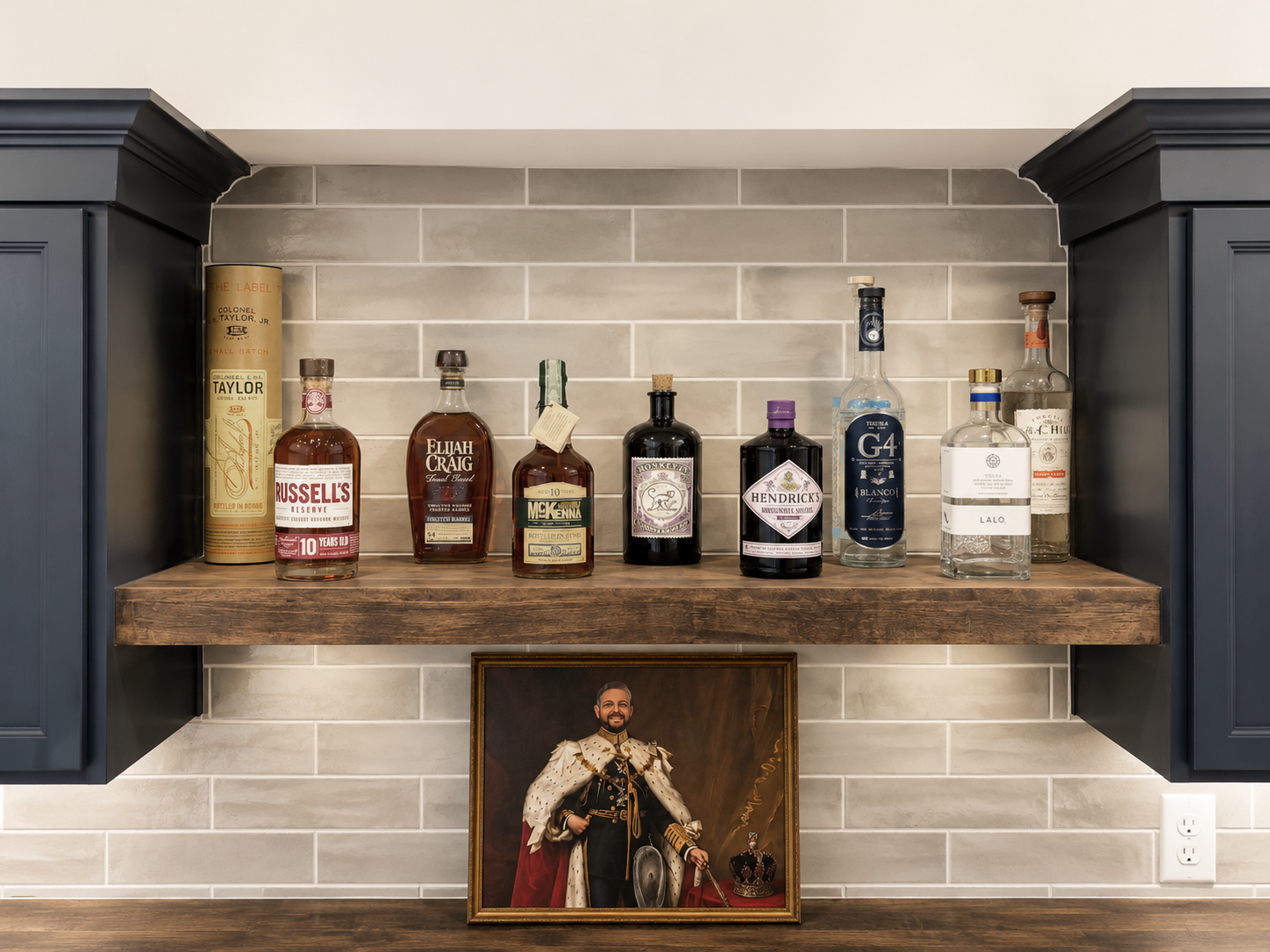 Floating Kitchen Shelf