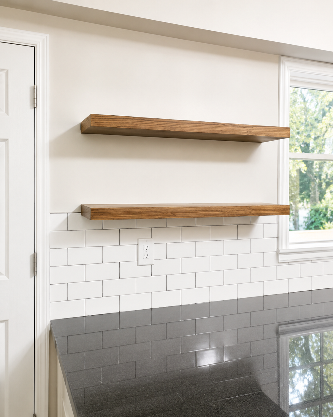 Shelving &mdash; custom carpentry Kentucky